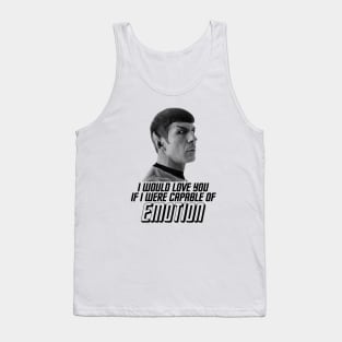 STAR TREK - love and emotion Tank Top